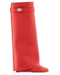 givenchy red suede boots|givenchy shark boots on sale.